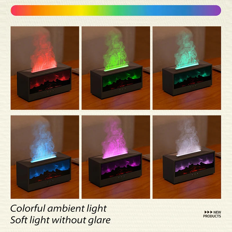 Aromatherapy Flameless Fireplace Diffuser